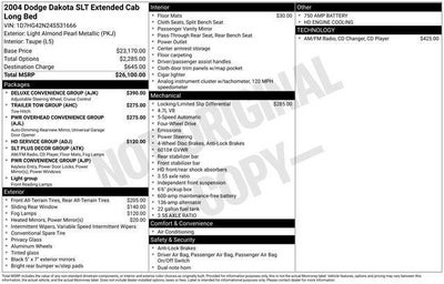 2004 Dodge Dakota SLT