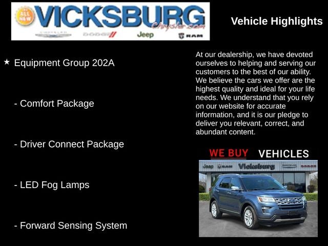 2018 Ford Explorer XLT