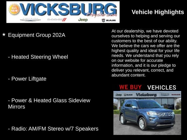 2018 Ford Explorer XLT