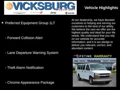 2020 Chevrolet Express Passenger RWD 2500 Regular Wheelbase LT