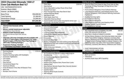 2023 Chevrolet Silverado 1500 4WD Crew Cab Standard Bed LT