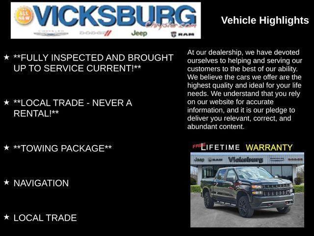 2021 Chevrolet Silverado 1500 4WD Crew Cab Short Bed Custom Trail Boss