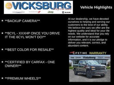 2021 Chevrolet Silverado 1500 4WD Crew Cab Short Bed Custom Trail Boss