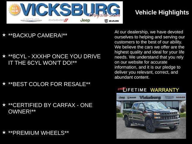 2021 Chevrolet Silverado 1500 4WD Crew Cab Short Bed Custom Trail Boss