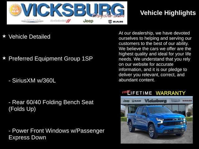 2022 Chevrolet Silverado 1500 4WD Crew Cab Short Bed RST