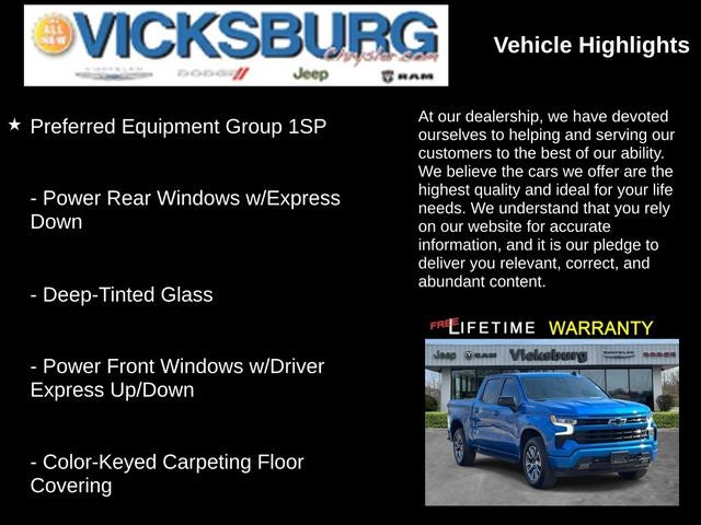 2022 Chevrolet Silverado 1500 4WD Crew Cab Short Bed RST