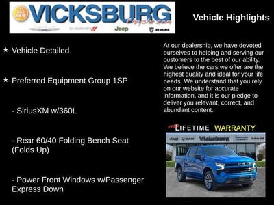 2022 Chevrolet Silverado 1500 4WD Crew Cab Short Bed RST