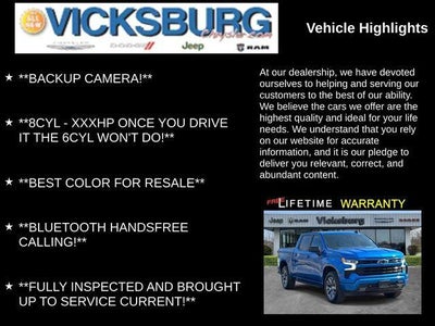 2022 Chevrolet Silverado 1500 4WD Crew Cab Short Bed RST