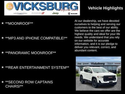 2023 GMC Acadia SLE