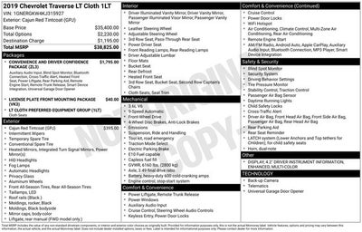 2019 Chevrolet Traverse 1LT