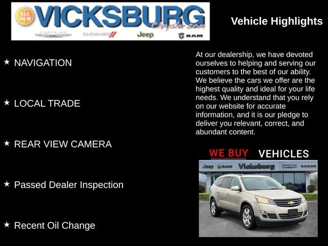 2014 Chevrolet Traverse LTZ