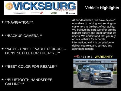 2022 GMC Canyon 4WD Crew Cab Short Box Elevation