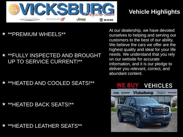 2019 GMC Sierra 1500 AT4