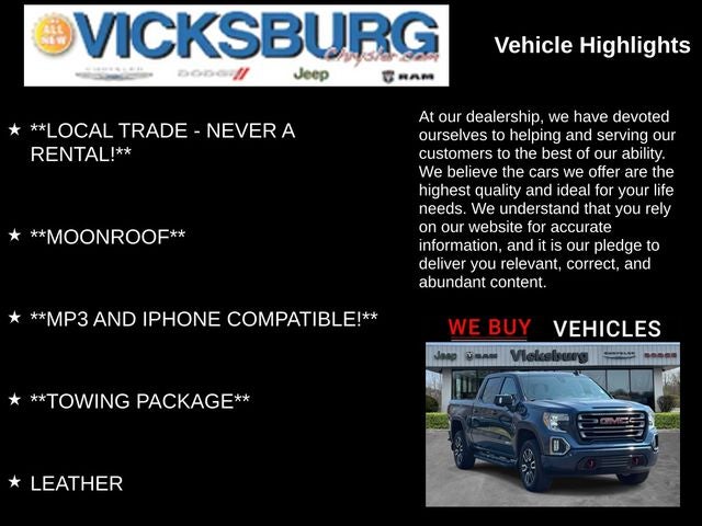 2019 GMC Sierra 1500 AT4