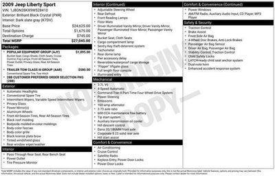 2009 Jeep Liberty Sport