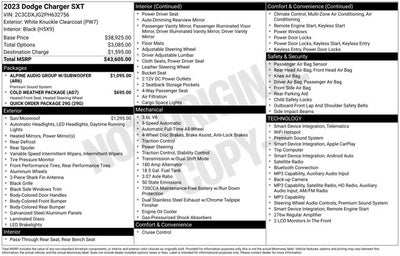 2023 Dodge Charger SXT AWD