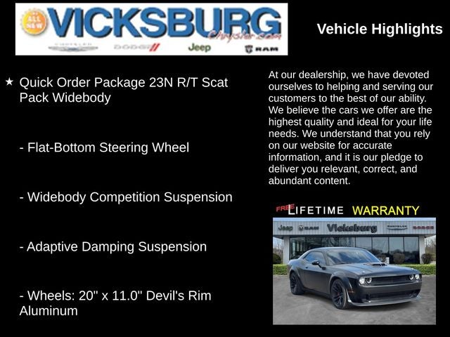 2021 Dodge Challenger R/T Scat Pack Widebody