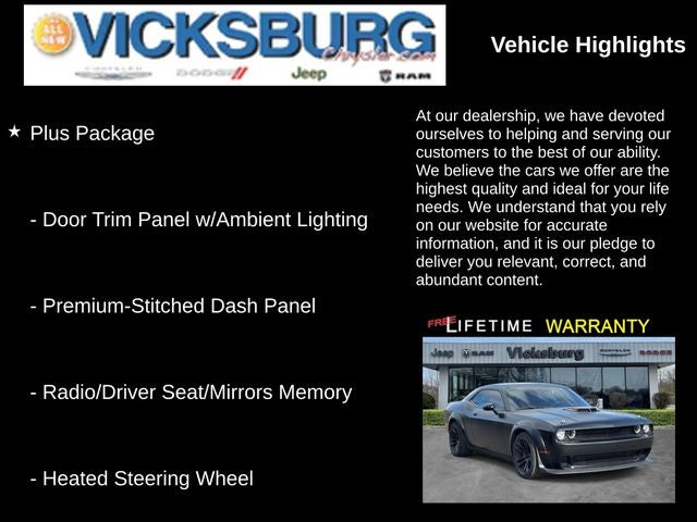 2021 Dodge Challenger R/T Scat Pack Widebody