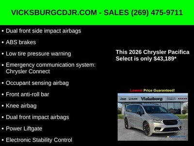 2026 Chrysler Pacifica PACIFICA SELECT