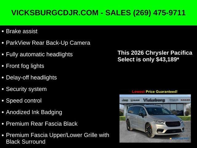 2026 Chrysler Pacifica PACIFICA SELECT