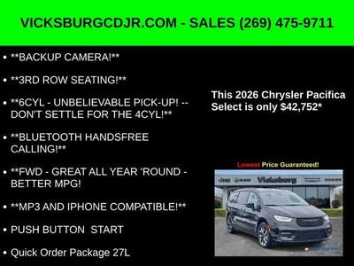 2026 Chrysler Pacifica PACIFICA SELECT