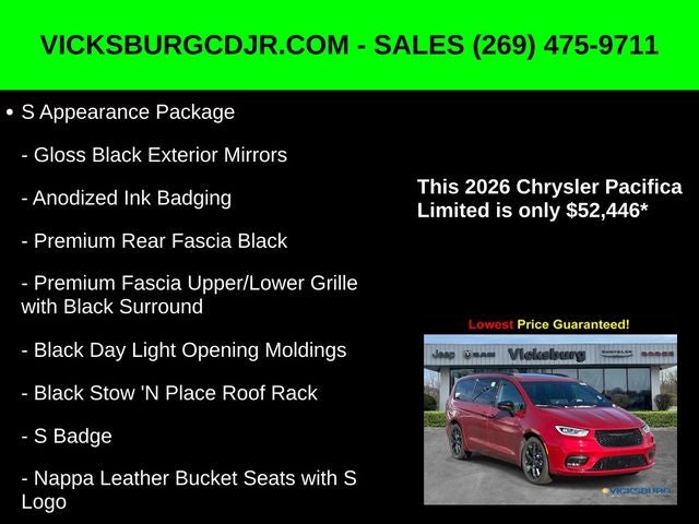 2026 Chrysler Pacifica PACIFICA LIMITED