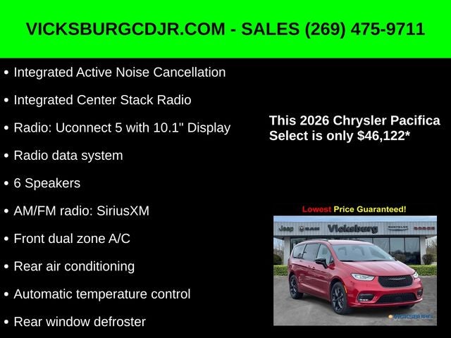 2026 Chrysler Pacifica PACIFICA SELECT AWD