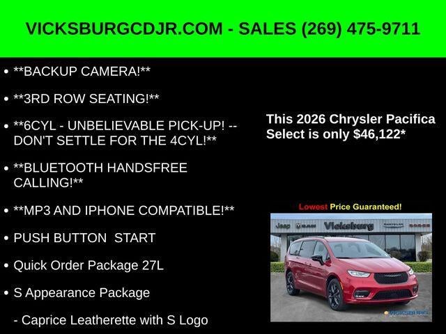 2026 Chrysler Pacifica PACIFICA SELECT AWD