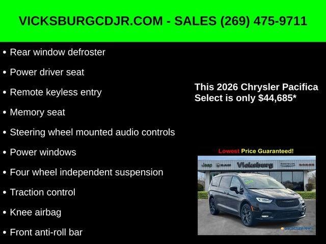 2026 Chrysler Pacifica PACIFICA SELECT AWD