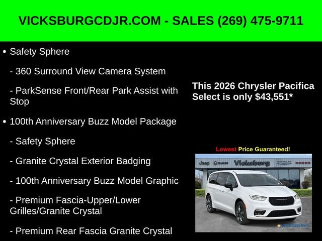 2026 Chrysler Pacifica PACIFICA SELECT AWD