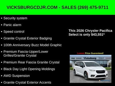 2026 Chrysler Pacifica PACIFICA SELECT AWD