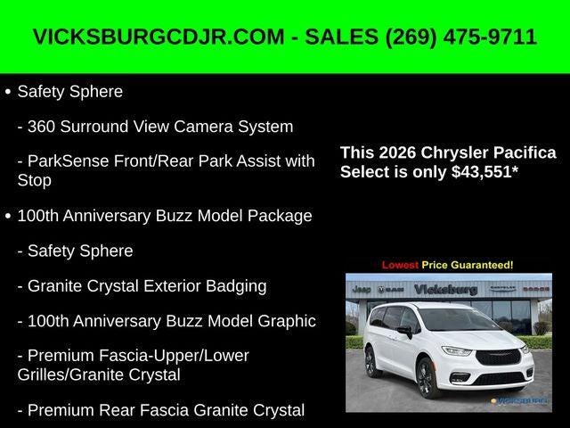 2026 Chrysler Pacifica PACIFICA SELECT AWD