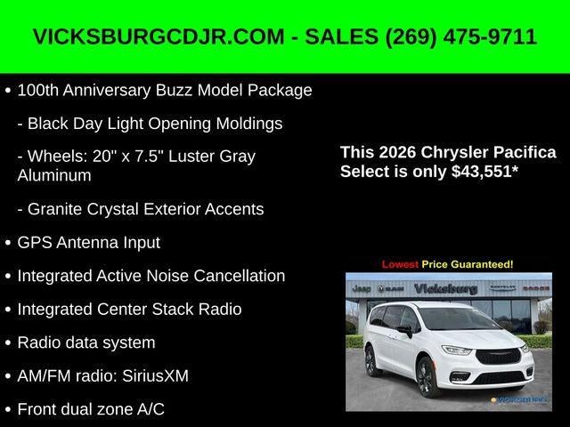 2026 Chrysler Pacifica PACIFICA SELECT AWD