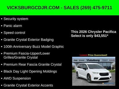 2026 Chrysler Pacifica PACIFICA SELECT AWD