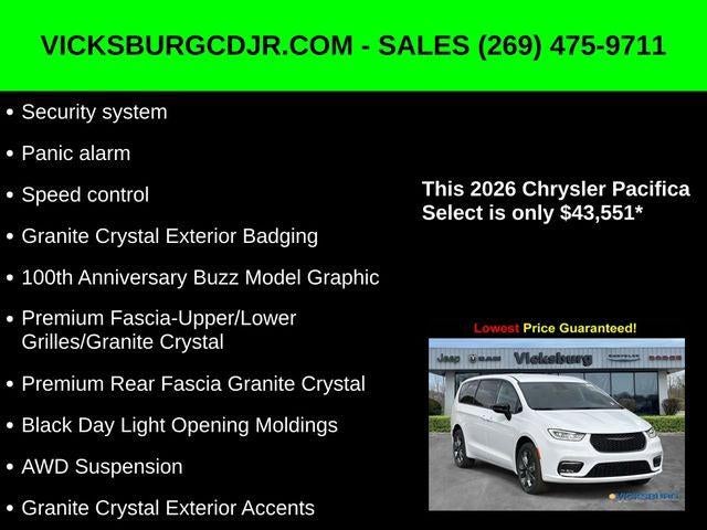 2026 Chrysler Pacifica PACIFICA SELECT AWD