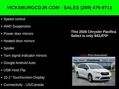 2026 Chrysler Pacifica PACIFICA SELECT AWD