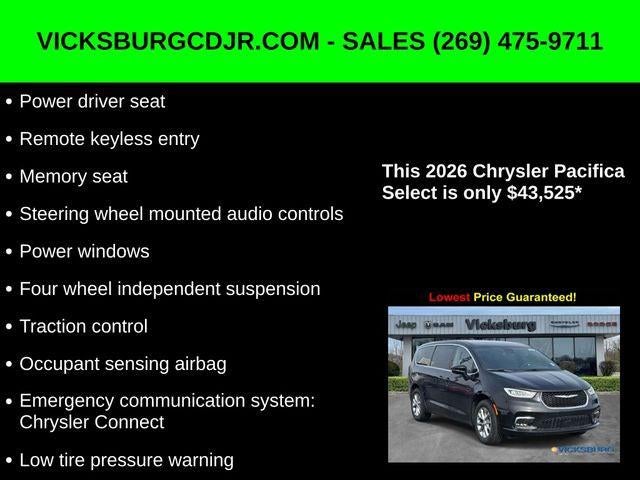 2026 Chrysler Pacifica PACIFICA SELECT AWD