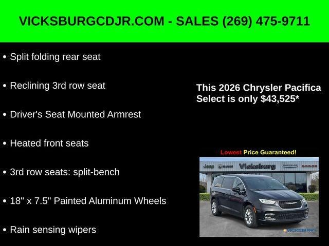 2026 Chrysler Pacifica PACIFICA SELECT AWD