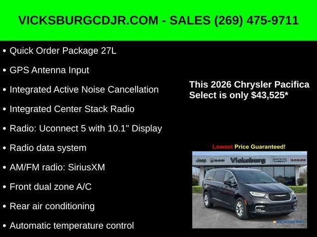2026 Chrysler Pacifica PACIFICA SELECT AWD