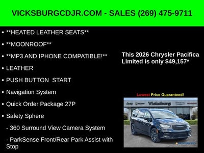 2026 Chrysler Pacifica PACIFICA LIMITED AWD