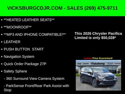 2026 Chrysler Pacifica PACIFICA LIMITED AWD