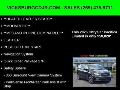 2026 Chrysler Pacifica PACIFICA LIMITED AWD