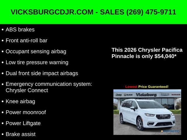 2026 Chrysler Pacifica PACIFICA PINNACLE AWD