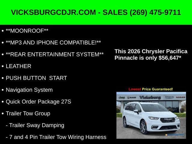 2026 Chrysler Pacifica PACIFICA PINNACLE AWD