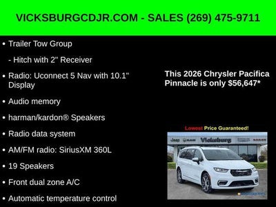 2026 Chrysler Pacifica PACIFICA PINNACLE AWD