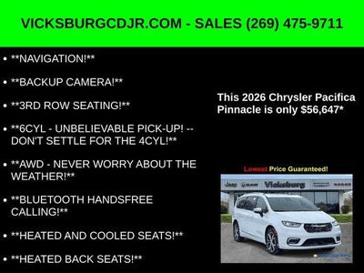 2026 Chrysler Pacifica PACIFICA PINNACLE AWD