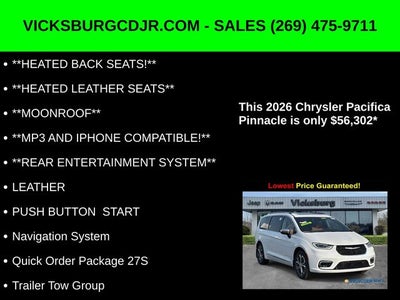2026 Chrysler Pacifica PACIFICA PINNACLE AWD