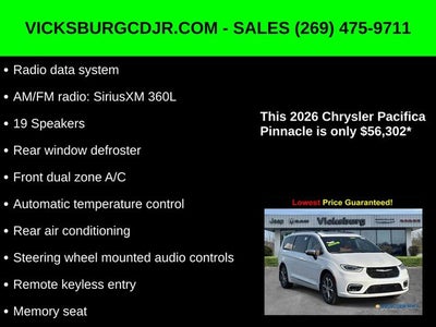 2026 Chrysler Pacifica PACIFICA PINNACLE AWD