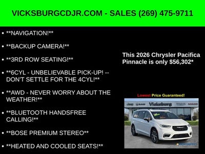 2026 Chrysler Pacifica PACIFICA PINNACLE AWD