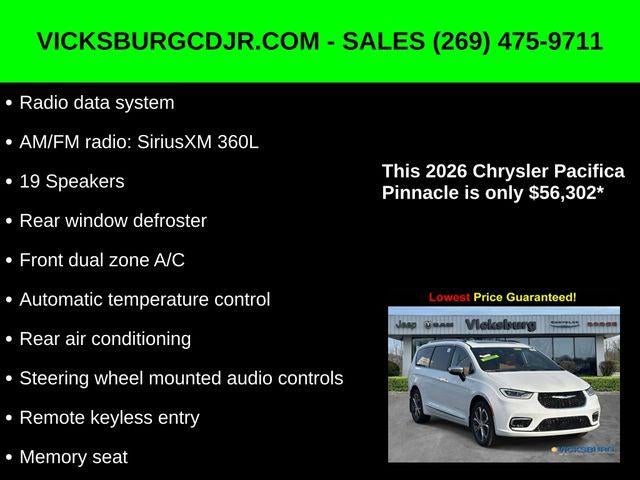 2026 Chrysler Pacifica PACIFICA PINNACLE AWD